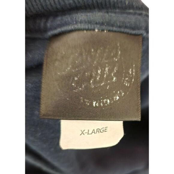 Vintage 90s Santa Cruz Skater Tshirt Mens XL Blue Short Sleeve Crew Neck - Picture 5 of 7